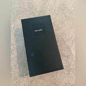 Saint Laurent show box with bags